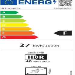 TV/Televisión LG 32LQ63806LC 32