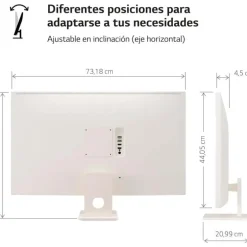 TV/Televisión LG Smart MyView 32SR50F-W 32