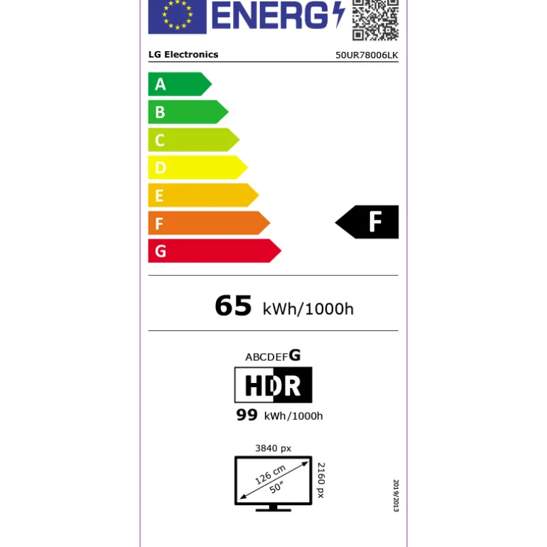 TV/Televisión LG 50UR78006LK 50" Smart TV UHD 4K HDR10