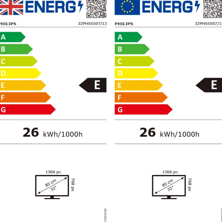 TV/Televisión Philips 32PHS5507 32" HD LED