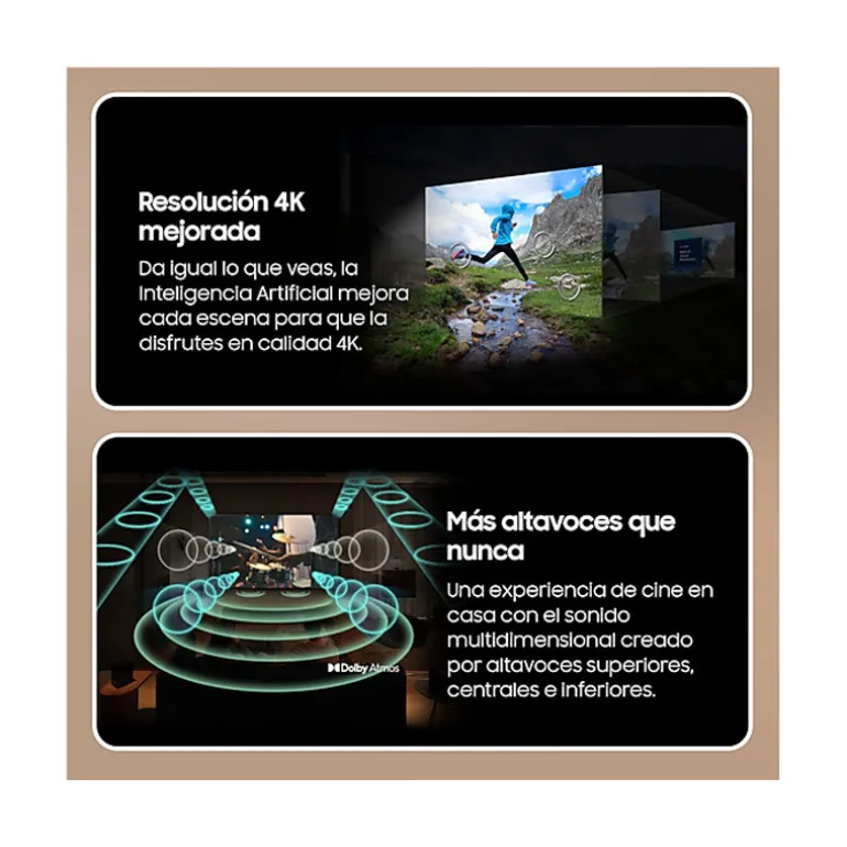 TV/Televisión Samsung Neo QN90D 43" Smart TV QLED 4K 120Hz HDMI 2.1 HDR