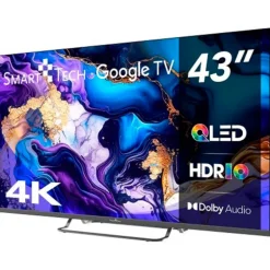TV/Televisión Smart Tech 43QG02V 43" Google TV LED UHD 4K 60Hz HDMI 2.0 HDR
