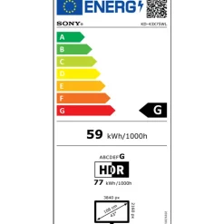 TV/Televisión Sony KD-43X75WL 43