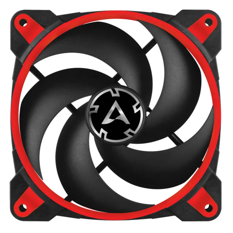 Ventilador Arctic BioniX P120 PWM PST 120mm Negro Rojo