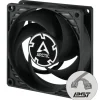 Ventilador Arctic Cooling P8 PWM PST CO 80mm Negro