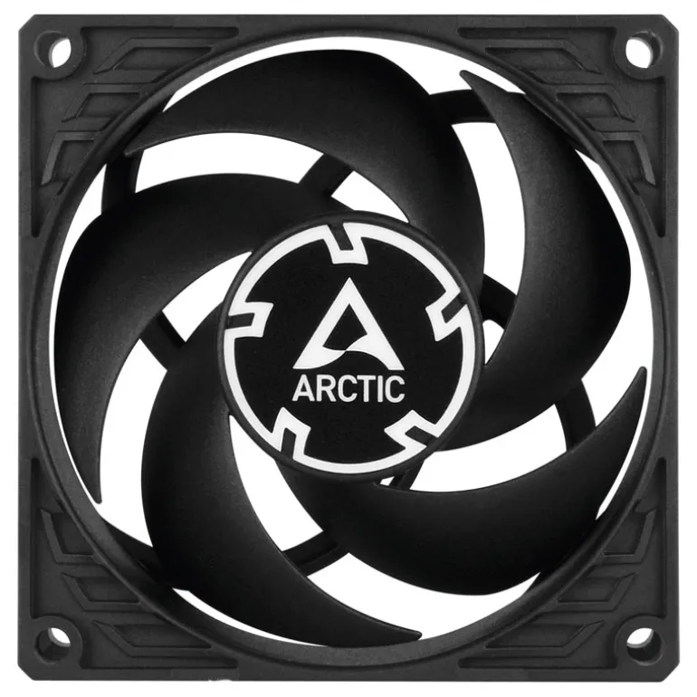 Ventilador Arctic Cooling P8 PWM PST CO 80mm Negro