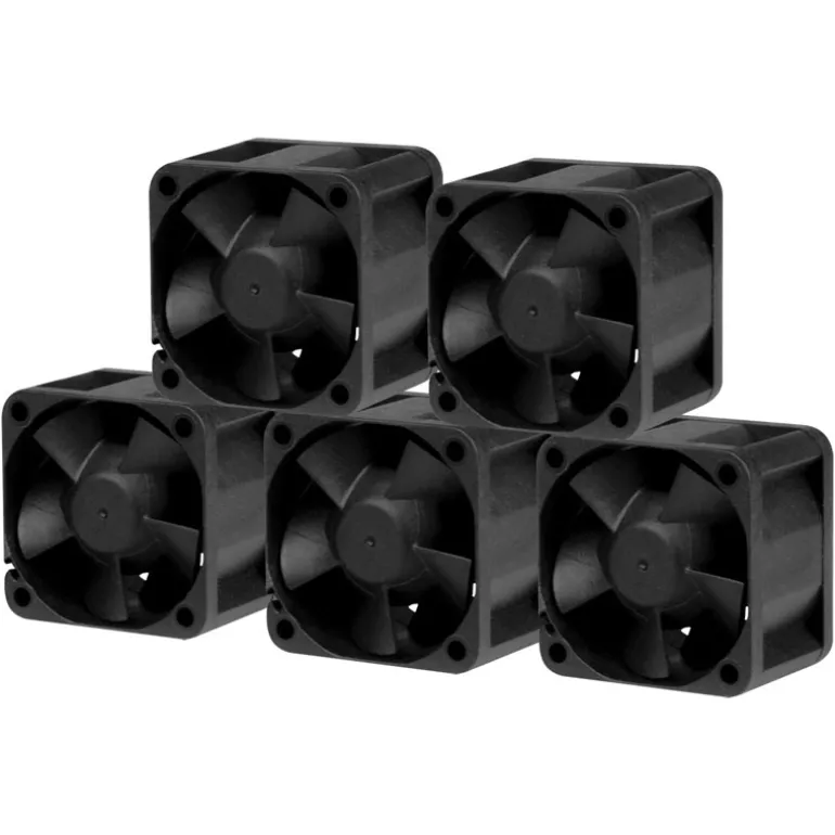 Ventilador Arctic Cooling S4028-6K Servidor 40mm Pack 5 Uds. Negro