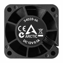 Ventilador Arctic Cooling S4028-6K Servidor 40mm Pack 5 Uds. Negro