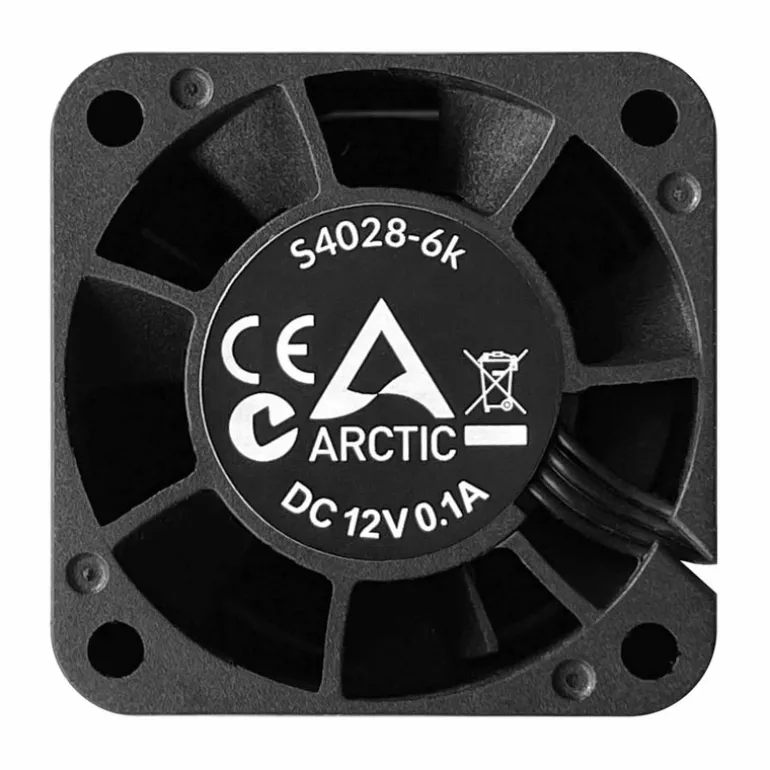 Ventilador Arctic Cooling S4028-6K Servidor 40mm Pack 5 Uds. Negro