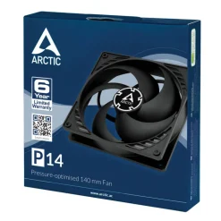 Ventilador Arctic P14 140mm Negro