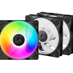 Ventilador Arctic P14 Pro ARGB 140mm Triple Pack Negro