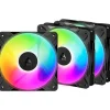 Ventilador Arctic P12 Pro Reverse ARGB 120mm Triple Pack Negro