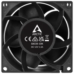 Ventilador Arctic S8038-10K 80mm Negro