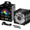 Ventilador Asus TUF Gaming TR120 ARGB Reverse 120mm Triple Pack Negro