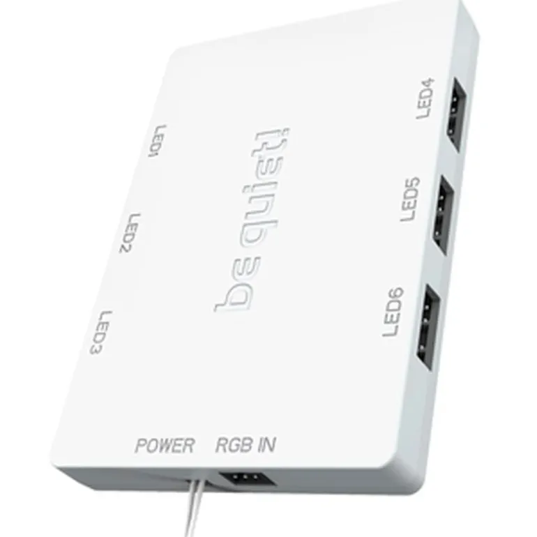 Ventilador be quiet! Light Wings ARGB 120mm Triple Pack Blanco