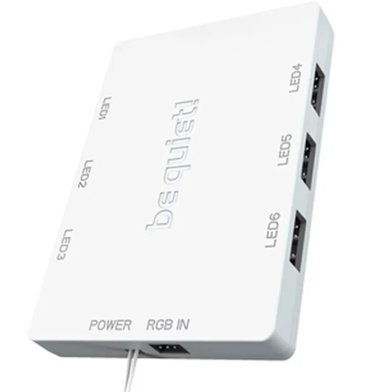 Ventilador be quiet! Light Wings ARGB 120mm Triple Pack HS Blanco