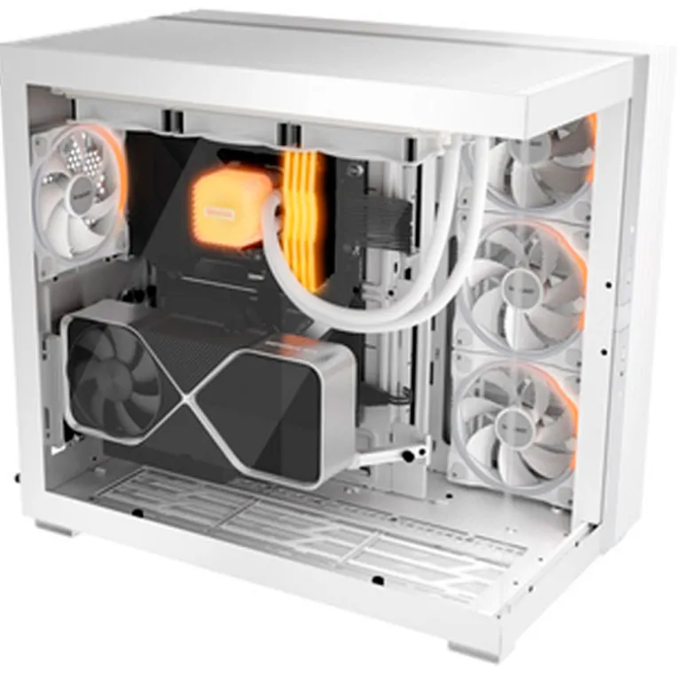 Ventilador be quiet! Light Wings ARGB 140mm Reverse Blanco