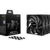 Ventilador be quiet! Pure Wings 3 140mm Triple Pack HS Negro