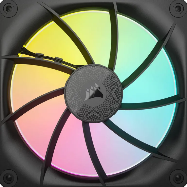Ventilador Corsair iCUE LINK LX120 RGB 120mm PWM Triple Pack Negro