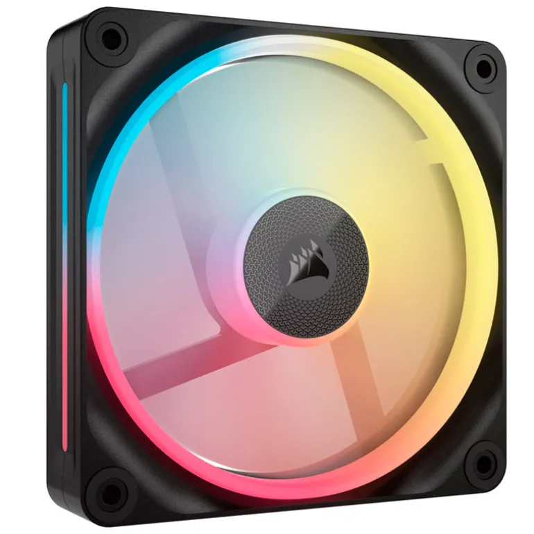 Ventilador Corsair iCUE LINK LX120-R Reverse RGB PWM 120mm Negro