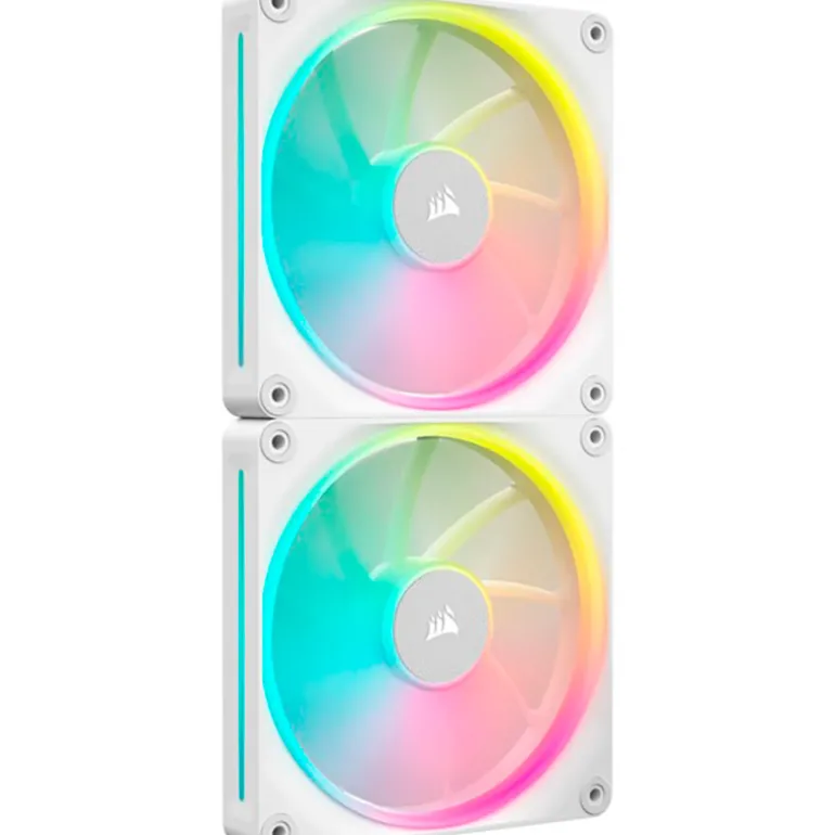 Ventilador Corsair iCUE LINK LX140 RGB 140mm PWM Dual Pack Blanco