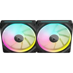 Ventilador Corsair iCUE LINK LX140 RGB 140mm PWM Dual Pack Negro