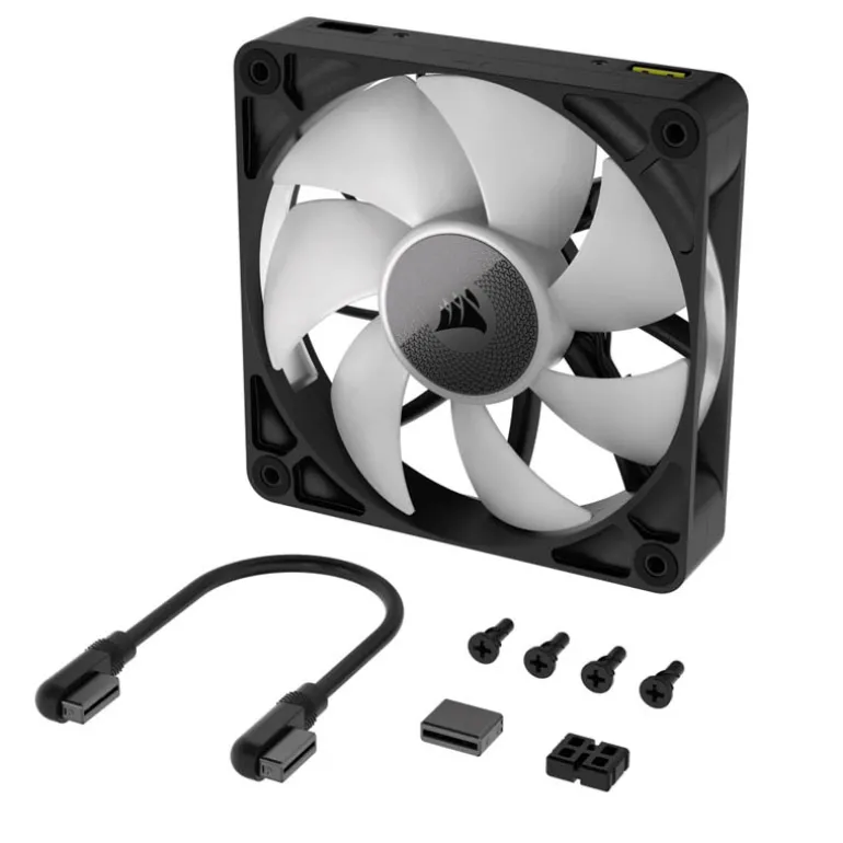 Ventilador Corsair iCUE LINK RX120 RGB 120mm PWM Negro