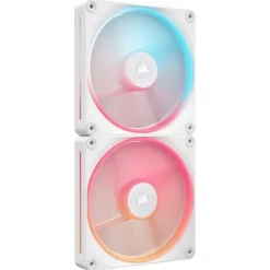 Ventilador Corsair iCUE LINK LX140-R Reverse RGB PWM 140mm Dual Pack Blanco