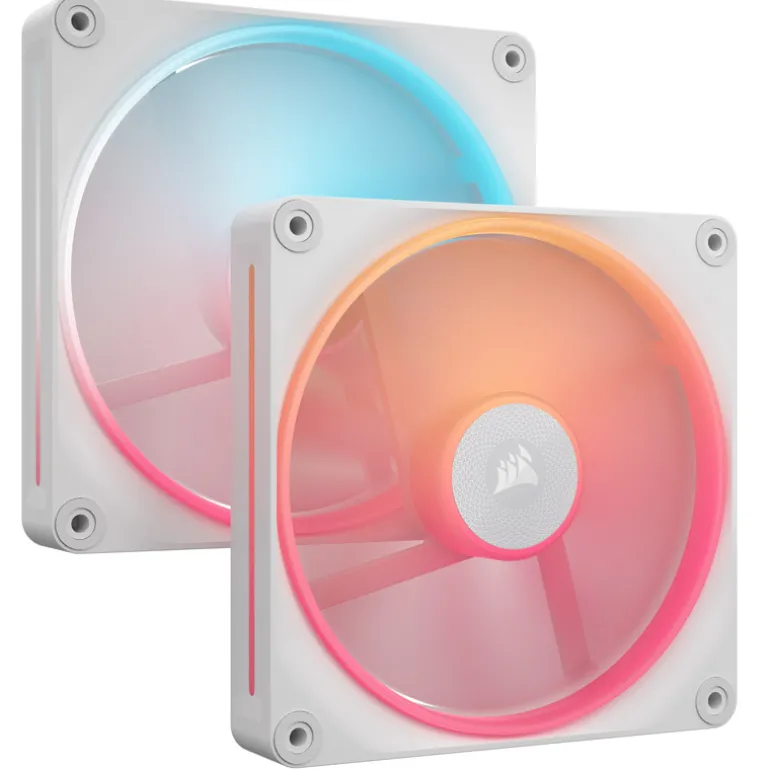 Ventilador Corsair iCUE LINK LX140-R Reverse RGB PWM 140mm Dual Pack Blanco