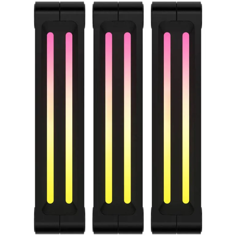 Ventilador Corsair QX120 RGB 120mm Triple Pack Negro