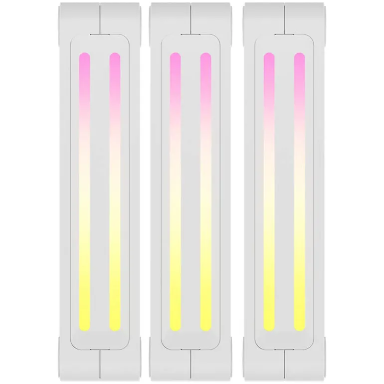 Ventilador Corsair QX120 RGB 120mm Triple Pack Blanco