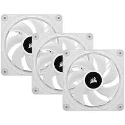 Ventilador Corsair QX120 RGB 120mm Triple Pack Blanco