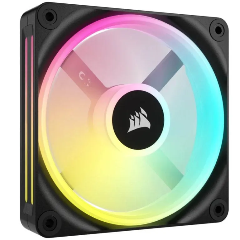 Ventilador Corsair QX140 RGB 140mm Doble Pack Negro