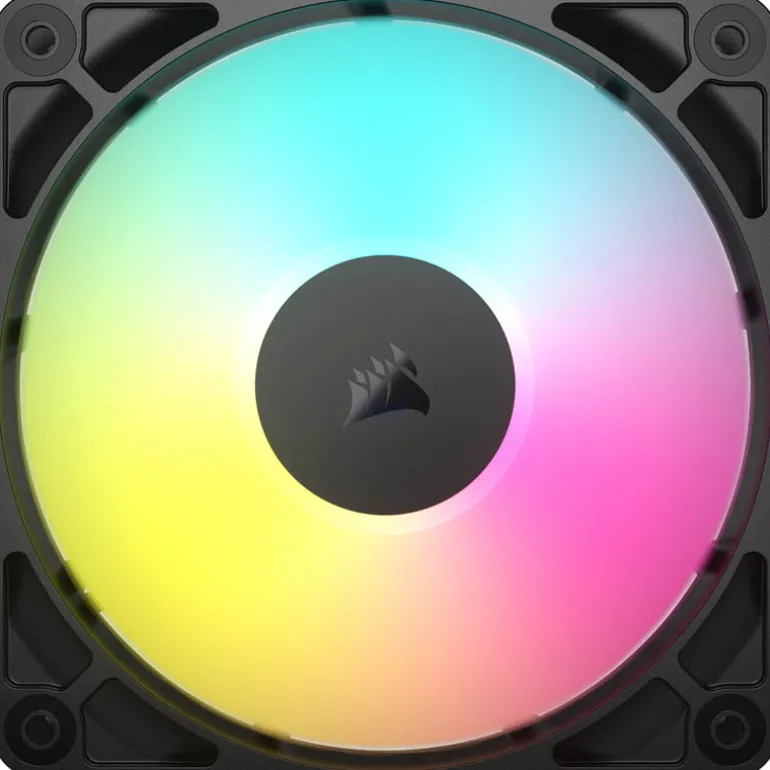 Ventilador Corsair RS120 ARGB PWM 120mm Negro