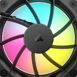 Ventilador Corsair RS120 ARGB PWM 120mm Negro