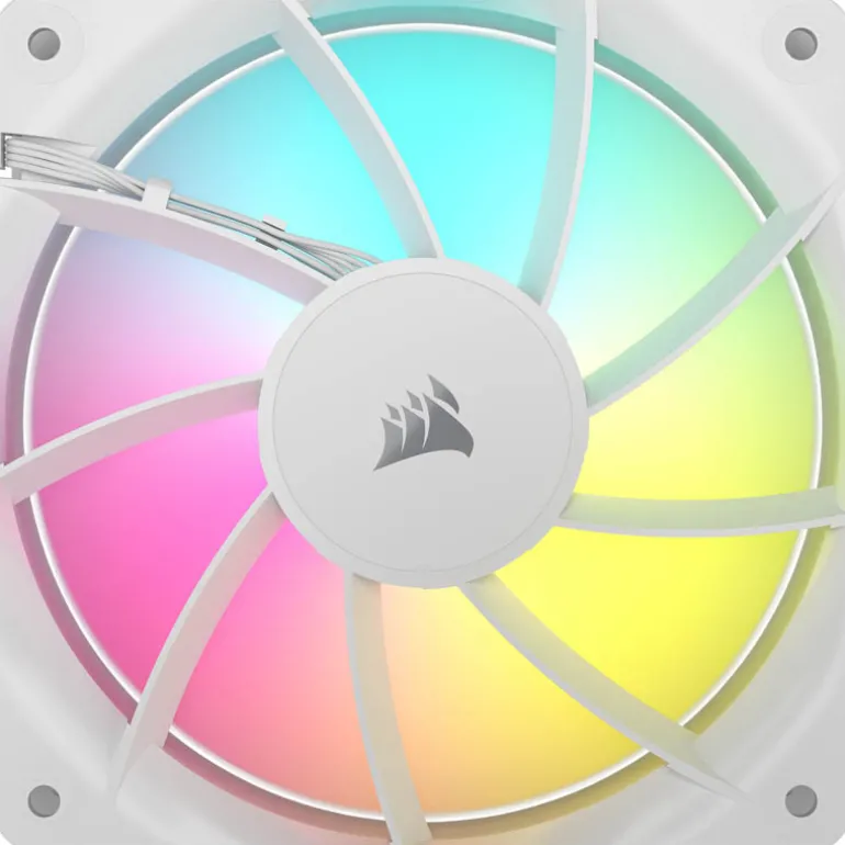 Ventilador Corsair RS140 ARGB PWM 140mm Dual Pack Blanco