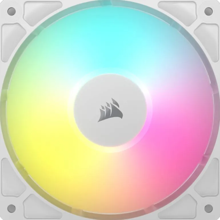 Ventilador Corsair RS120 ARGB PWM 120mm Triple Pack Blanco