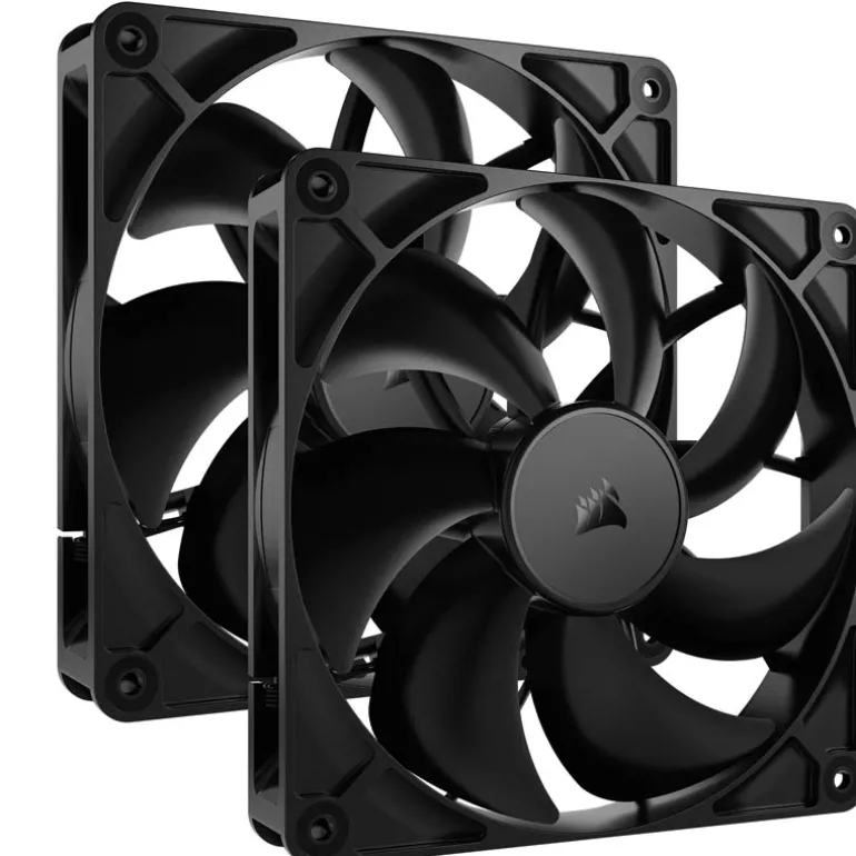 Ventilador Corsair RS140 PWM 140mm Dual Pack Negro