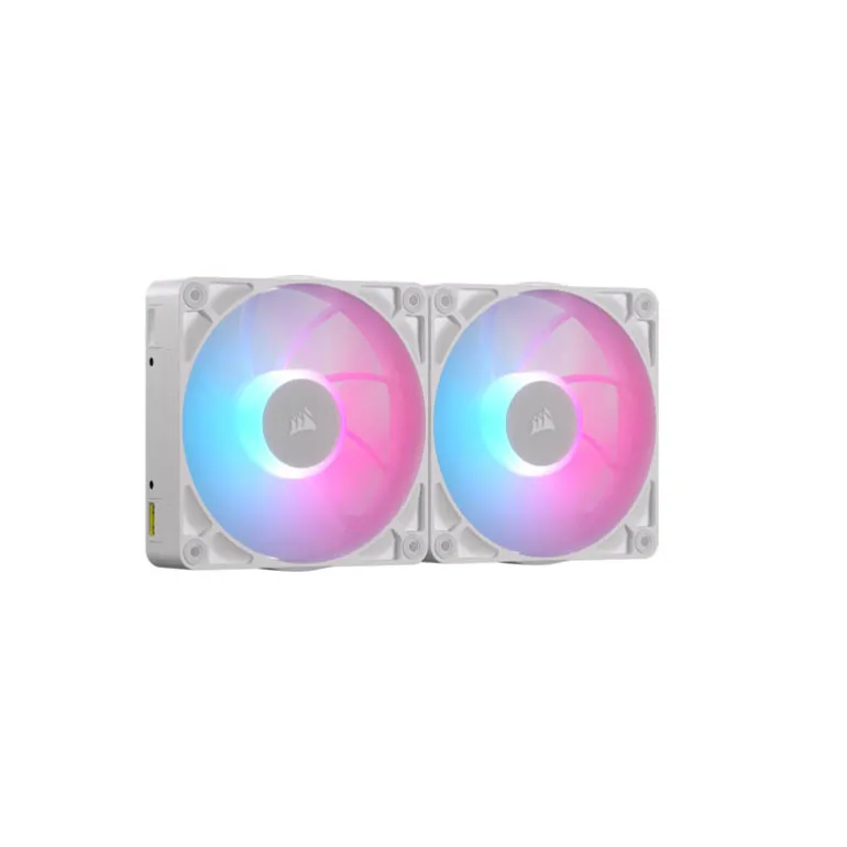Ventilador Corsair RX140 MAX RGB Dual Pack Blanco