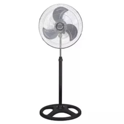 Ventilador de Pie AG 1802 Aspas 3 Velocidades Negro