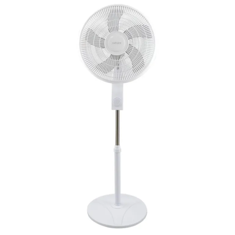 Ventilador de Pie Haeger Smooth Wind Blanco