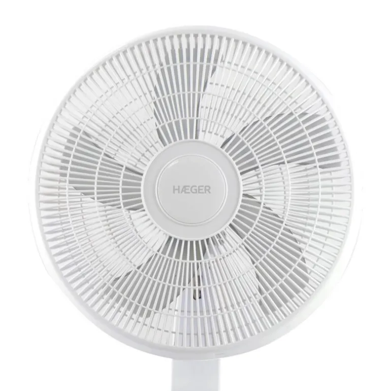 Ventilador de Pie Haeger Smooth Wind Blanco