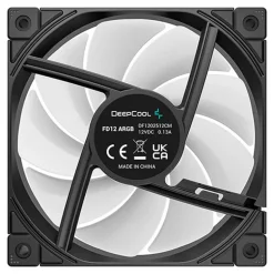 Ventilador DeepCool FD12 ARGB 120mm Triple Pack Negro