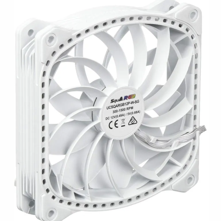 Ventilador Enermax SquA ARGB White