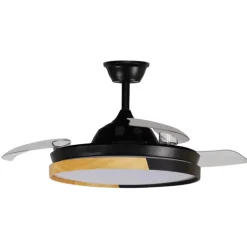 Ventilador Fabrilamp Dc Emperador Negro