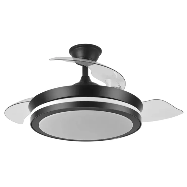 Ventilador Fabrilamp Dc Esparta Negro