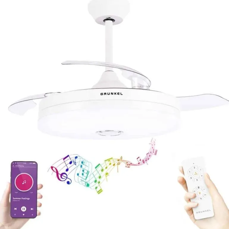 Ventilador Grunkel Techo 106cm Blanco