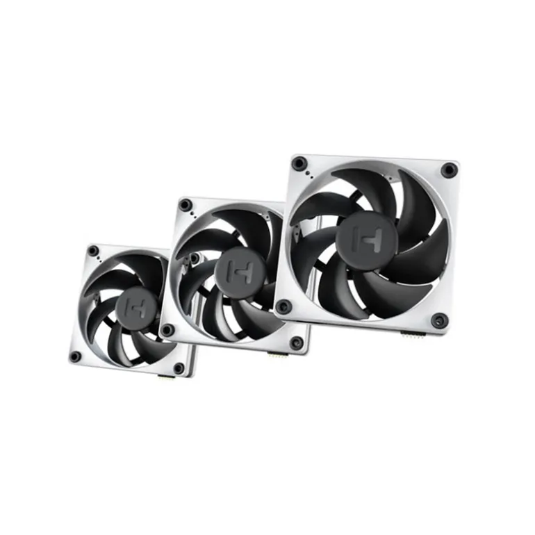 Ventilador Hyte FP12 120mm Triple Pack + NP50 Gris Negro