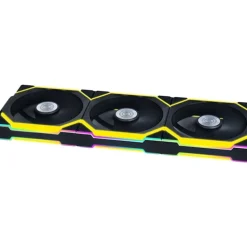 Ventilador Lian Li Uni Fan SL120 Wireless ARGB Reverse Blade 120mm Triple Pack Negro