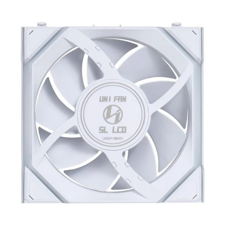 Ventilador Lian Li Uni Fan SL LCD ARGB 120mm Wireless Blanco